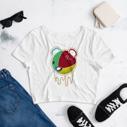 5 Finger Discount Crop Tee